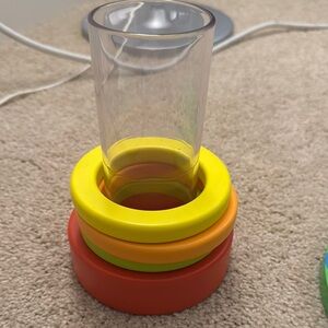 Yellow and Orange Learning Stacking Toy